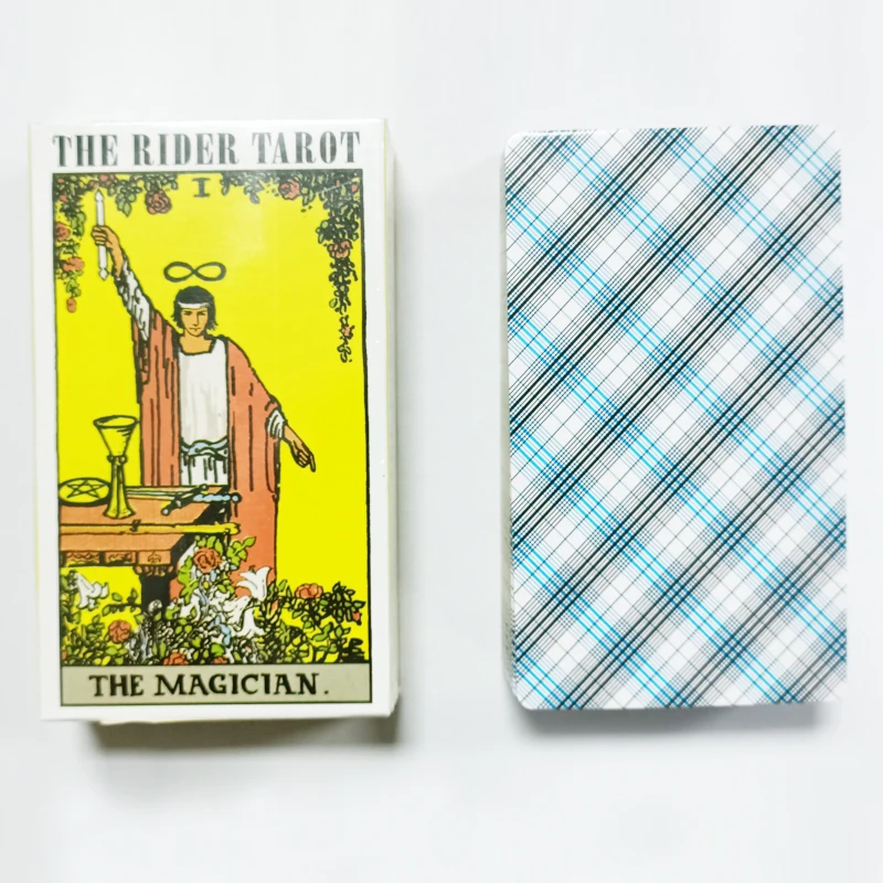 78 قطعة النسخة الإنجليزية الإسبانية رايدر وايت بطاقة التارو العرافة الاستخدام الشخصي التارو سطح السفينة أوراكل الترفيه مجلس لعبة #6