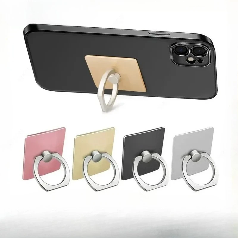 

1PCS Desktop Phone Holder Simple Mini Convenient Finger Ring Stand For iPhone Samsung Xiaomi Huawei All Cell Phone Bracket
