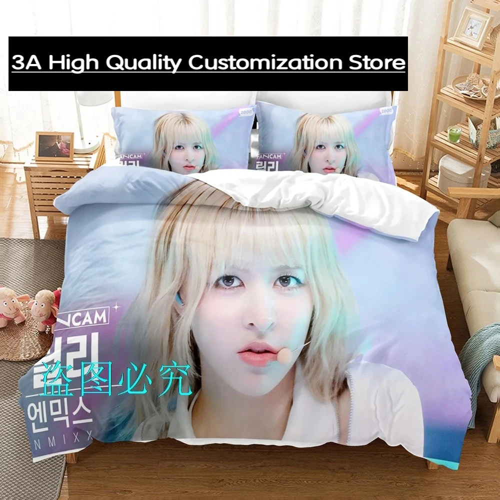 

Lily Jin Morrow Celebrity album Bedding Set Single Twin Full Queen King Size Bed Set Aldult Bedroom Duvetcover Sets Bed Sheet