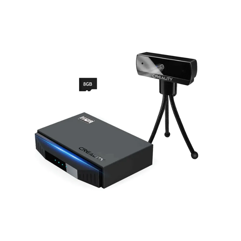 Inteligentny asystent Creality WiFi Box 2.0 do drukarek 3D FDM, monitorowanie w czasie rzeczywistym/oddalne sterowanie, nagrywanie w formacie timelapse, karta TF 8G — zdjęcie produktu 7