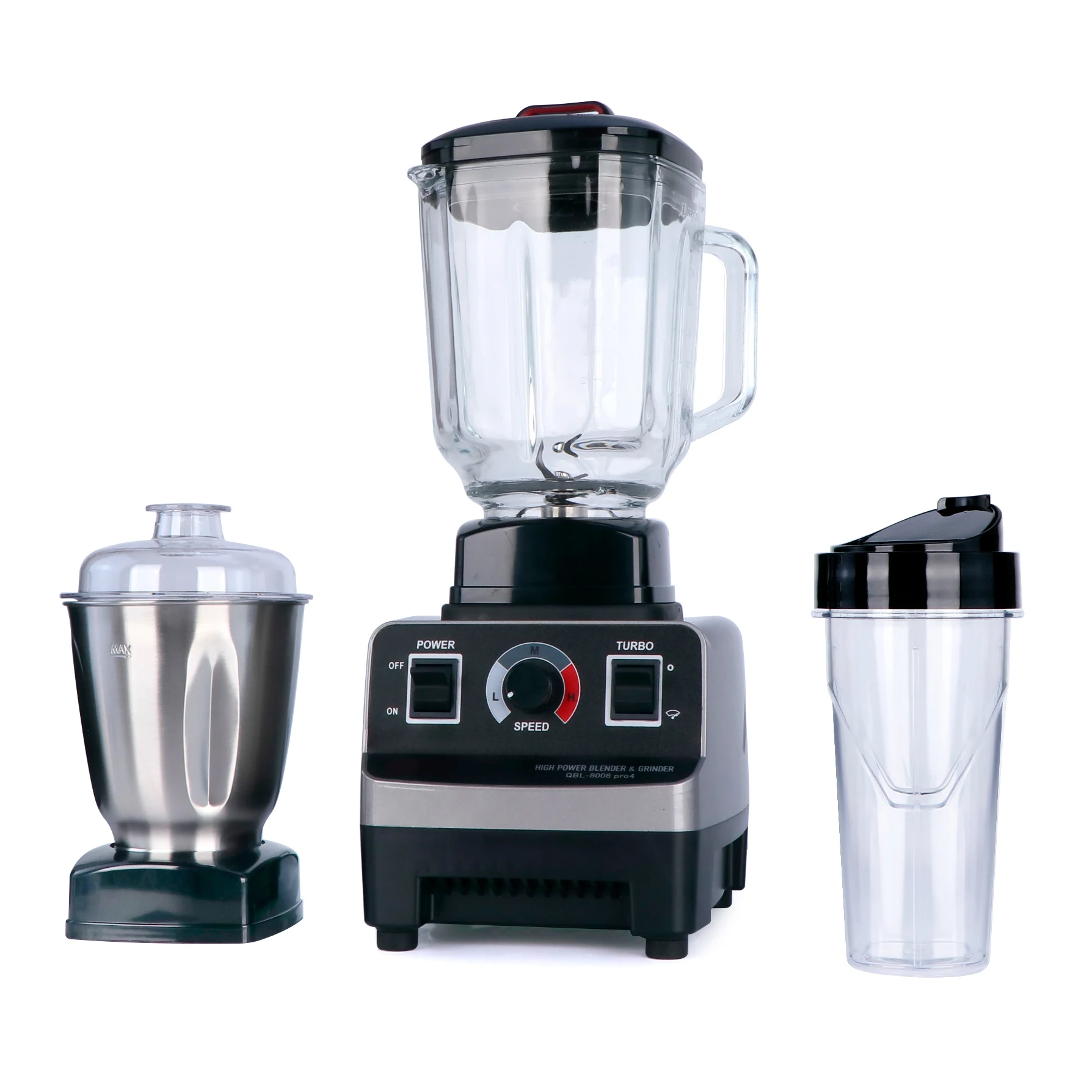 

2L Large Capacity 1500W Commercial Mixer Grinder Blender Heavy Dty Portable Electric Machine Smoothie Blender
