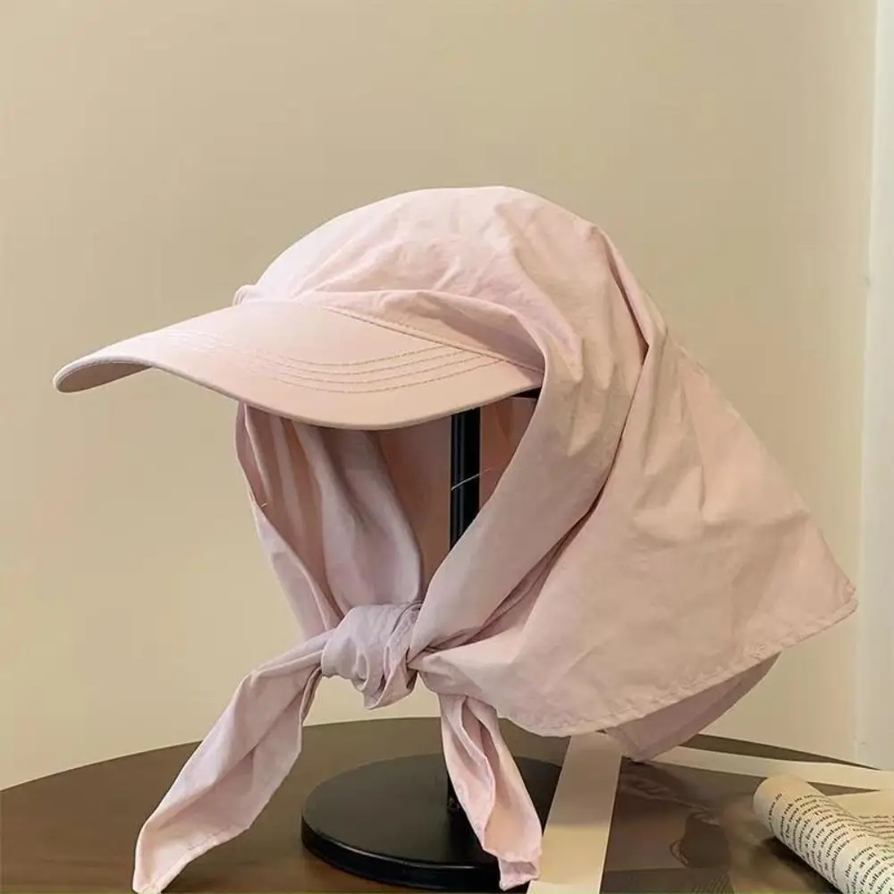 

Fashion Solid Color Headscarf Baseball Cap Jennie Same Style Nylon Sunscreen Beach Hats Korean Style Baseball Hat Peaked Cap Men