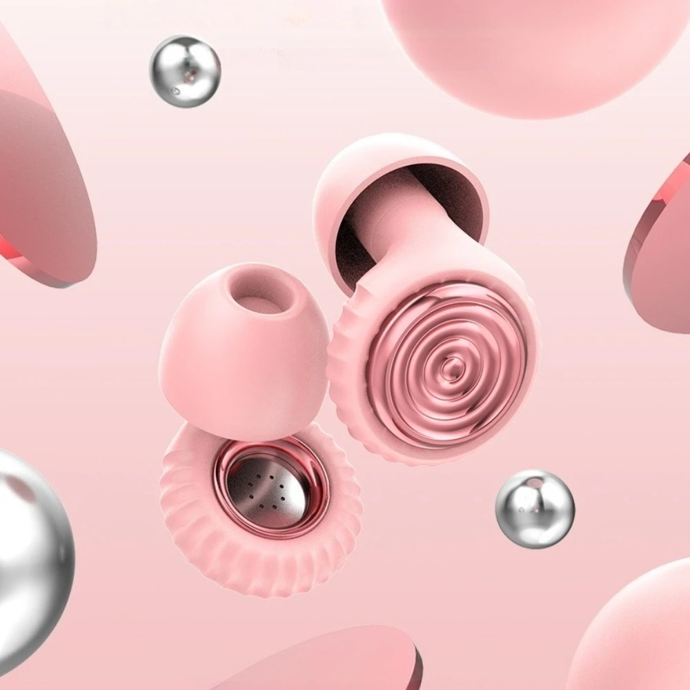 

Water Ripple Pattern Noise Canceling Earplugs Waterproof Swim Earplug Antibacterial Silicone Ear Plugs for Concert Ear Protector