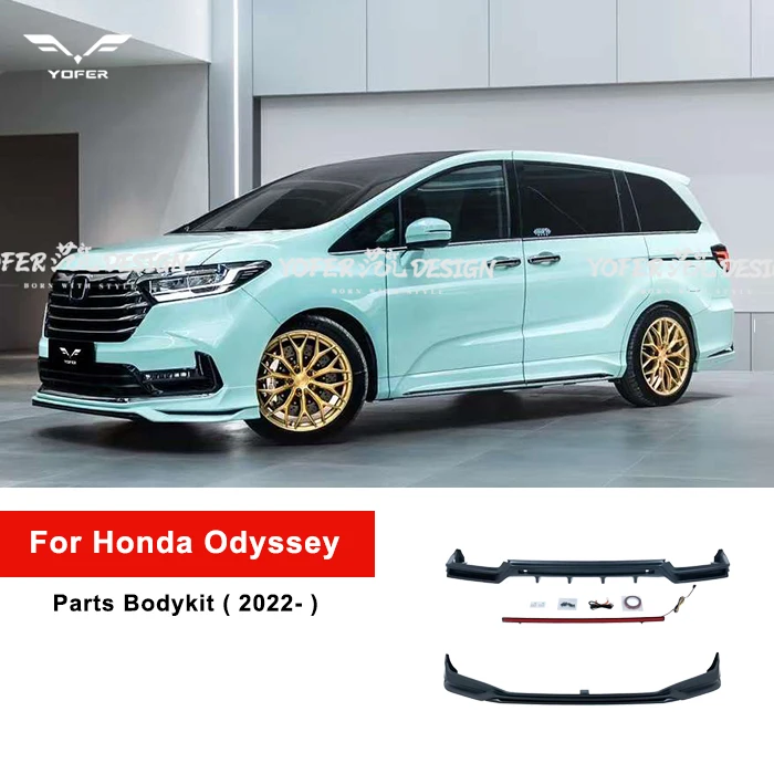 Yofer Car accessories High-Quality auto front rear bumpers lip body kit car bumpers for honda Odyssey