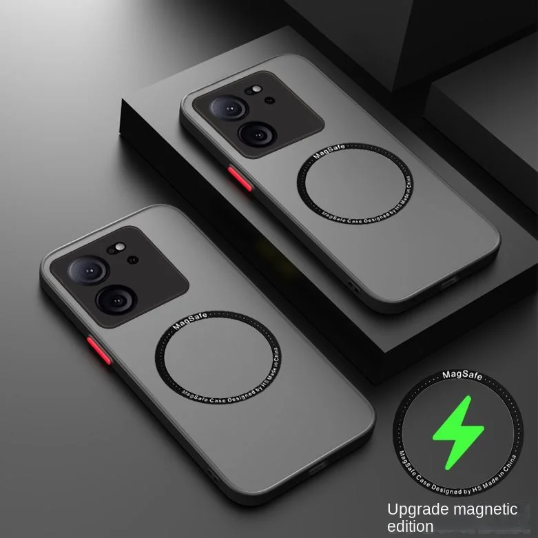 For Xiaomi Mi 13T 12T 11T 10T Pro Case Hard Magnetic Wireless Charging Protective Back Cover For Xiaomi Mi 13 12 11 Pro Ultra