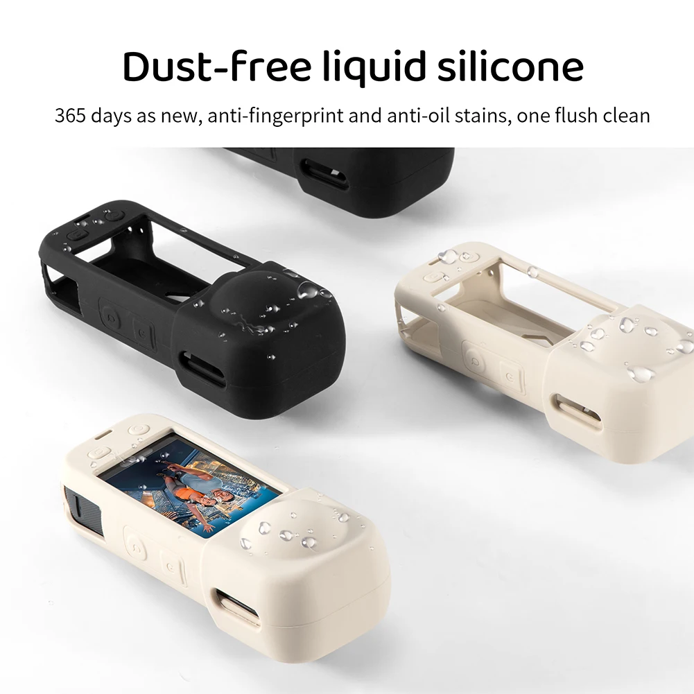 Für Insta360 X5 Weiche Silikonhülle Wärmeableitung Objektivdeckel Schutzhülle Rutschfeste Panorama-Kameraobjektivabdeckung Geschenk für Freund