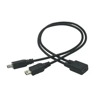 Type-C Mini Micro USB 2.0 分線器 Y 型 1 母頭轉 2 公頭數據充電線延長線,適用於手機,高品質同步數據線 9 最佳銷售 USB-C 分線器線纜 - №7