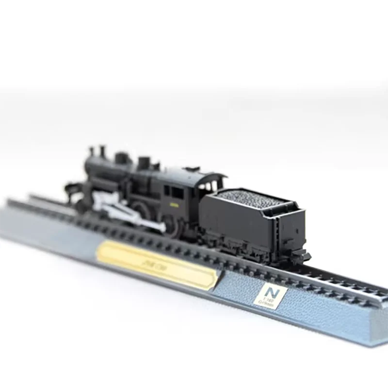 Diecast 1/160 N Scale Retro Steam Locomotive JNR C50 Static Train Model Sand Table Display Collection Toy Gift Ornaments