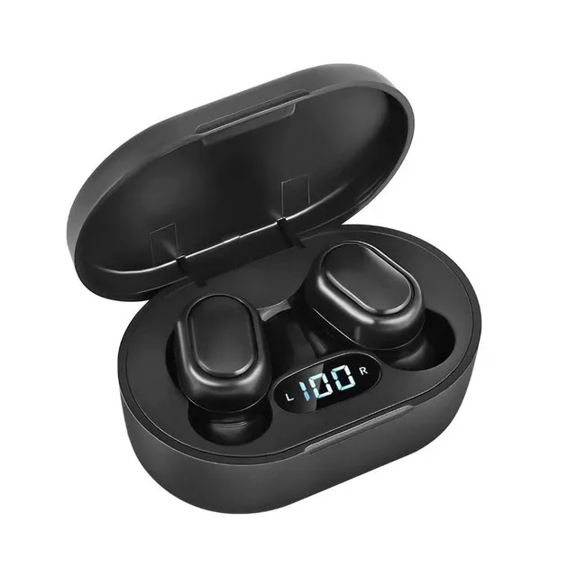 E7S TWS Draadloze hoofdtelefoon Bluetooth-oortelefoonbediening Sportheadset Waterdichte microfoon Muziekoortelefoon Werk op alle smartphones