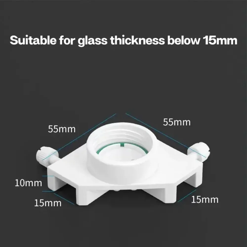 Aquarium Automatic Water Top Off Bottle Holder, Adjustable Fish Tank Refill Bracket Fits Glass Under 15mm