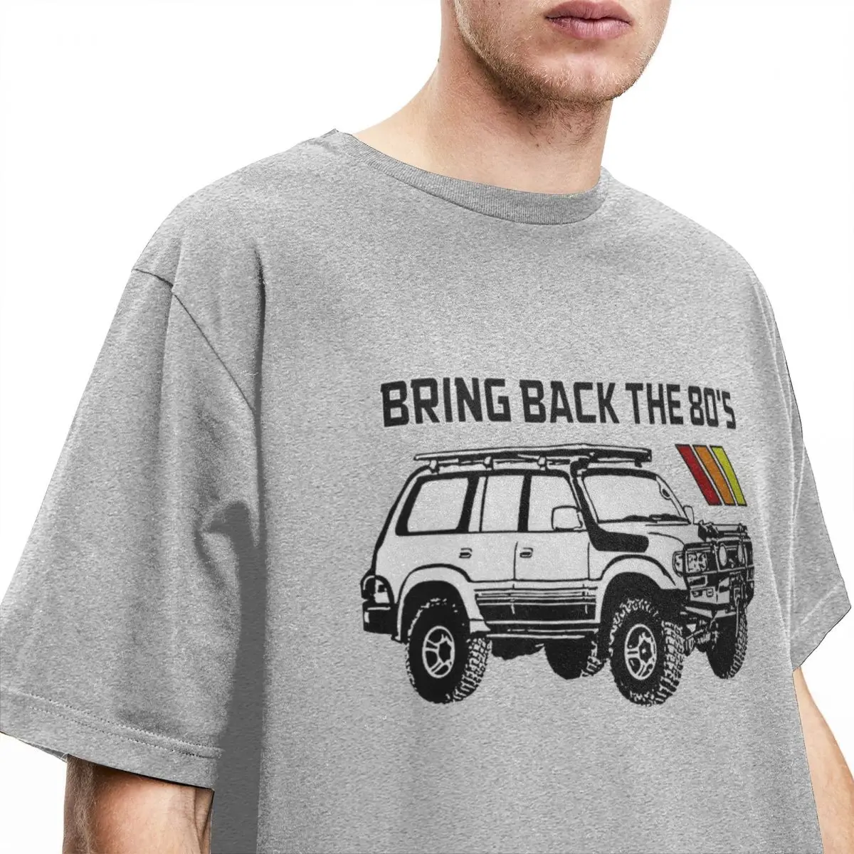 Vintage Land Cruiser FJ 80 T Shirt Men Women\'s Cotton Off Road Off-road Tee Shirt New Arrival Clothing