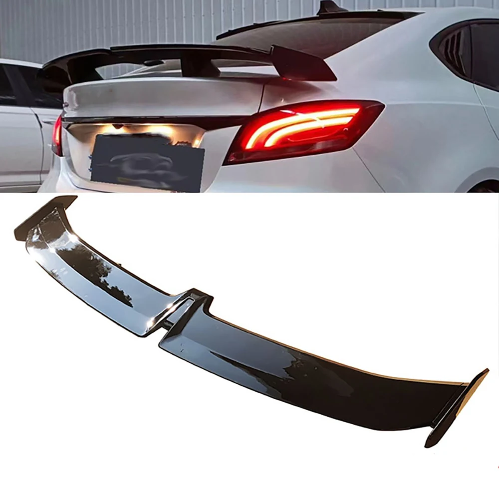 

Универсальное модификация заднего крыла автомобиля, неперфорированное заднее крыло чайки GT, спортивные крылья, гоночные крылья, автомобильные аксессуары