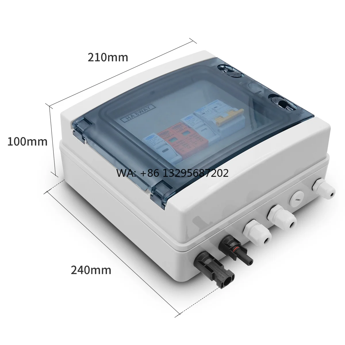 caja-combinadora-solar-fotovoltaica-con-proteccion-contra-rayos-1-entrada-1-salida-cc-600v-fusible-mcb-spd-caja-impermeable-ip65