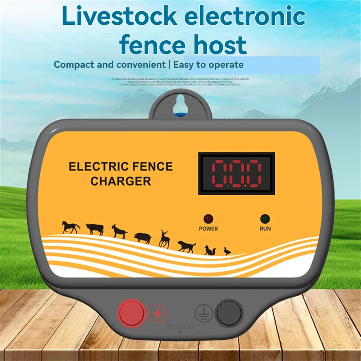 

Popular_Electric Fence Solar Charger for Containing Livestock (AU)