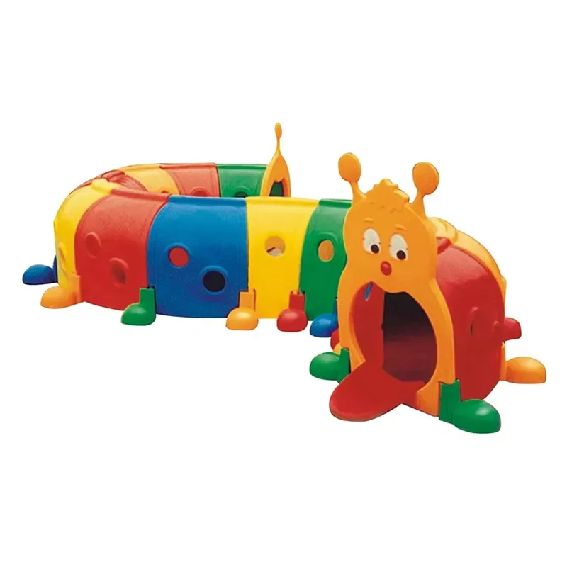 Colorful Plastic Play Tunnel for Kids Commercial Playground Equipment Attractive Style Fun Toys Children Outdoor Activity
