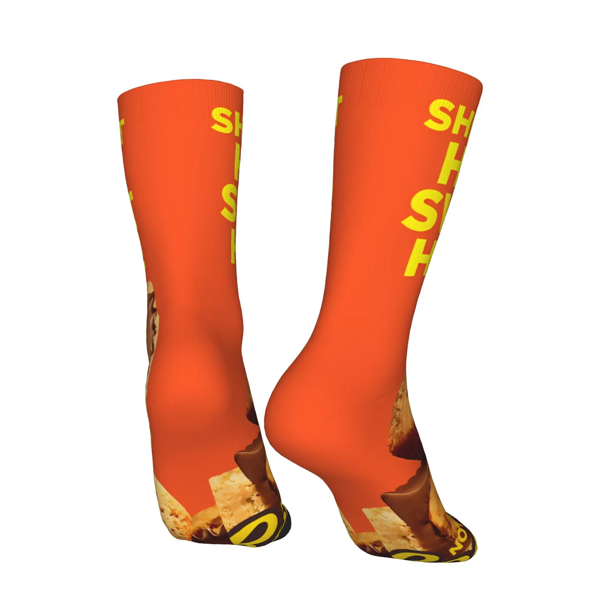 Chocolade Snoep Reese's Sok Gedrukt Man Polyester Mode