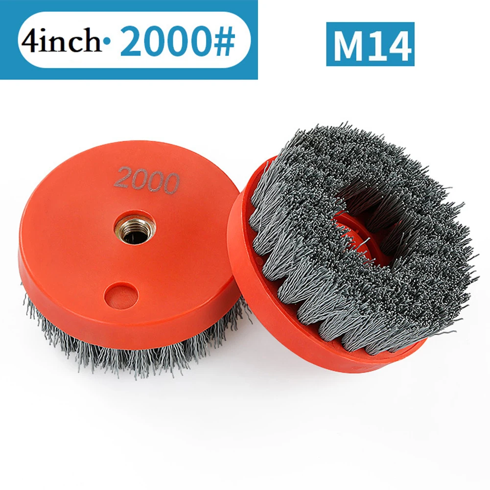 Brush Abrasive Brush Antique Brushes Nylon Brush Grinding Tool Polishing Tool 36#-3000# Red Color Cleaning Tool