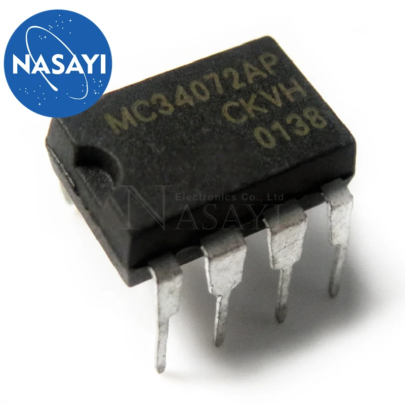 10pcs/lot MC34072AP MC34072P MC34072 34072 DIP-8 In Stock