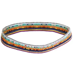 Pack of 10pcs Waist Beads for Women Girls, Elastic Belly Waist Beads Body Chain Jewelry, Colored Waist Beads Belly Chain