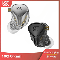 KZ ZEX Pro Electrostatic +Dynamic+Balanced In-Ear Earphone Noice Cancelling Sport Game HIFI Headset ZS10 ZSN PRO EDX EDC ZSX