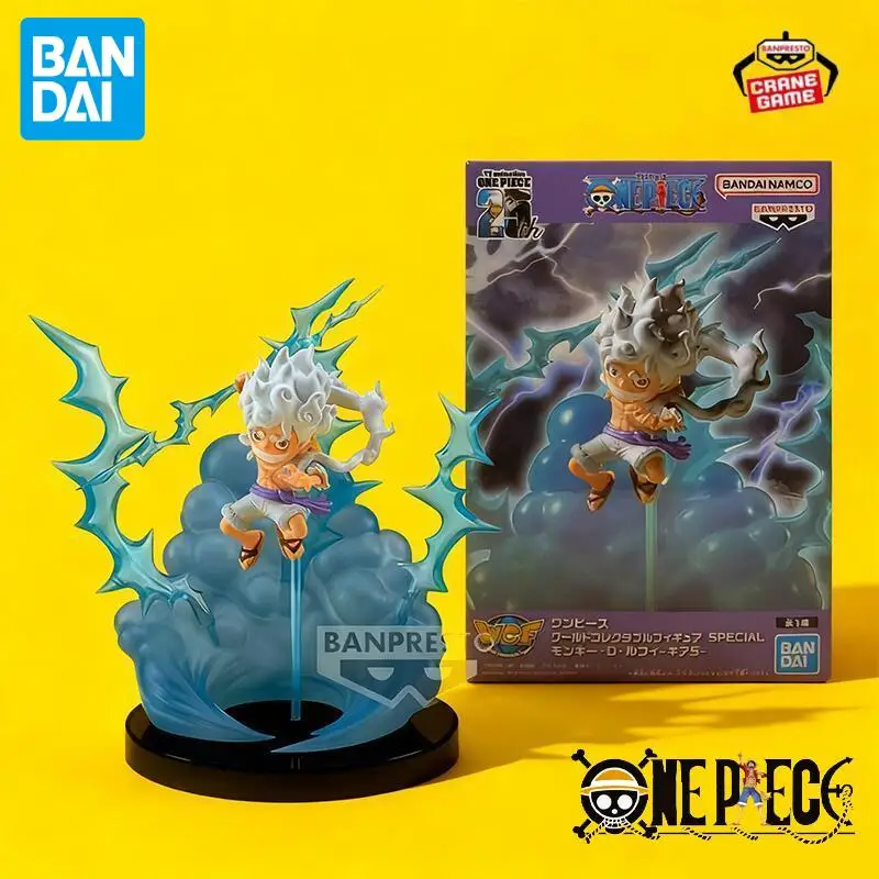 

In Stock Original Bandai Wcf One Piece Special Monkey D. Luffy Gear 5 World Collectable Figure Anime Model Doll Boxed Toys Gifts