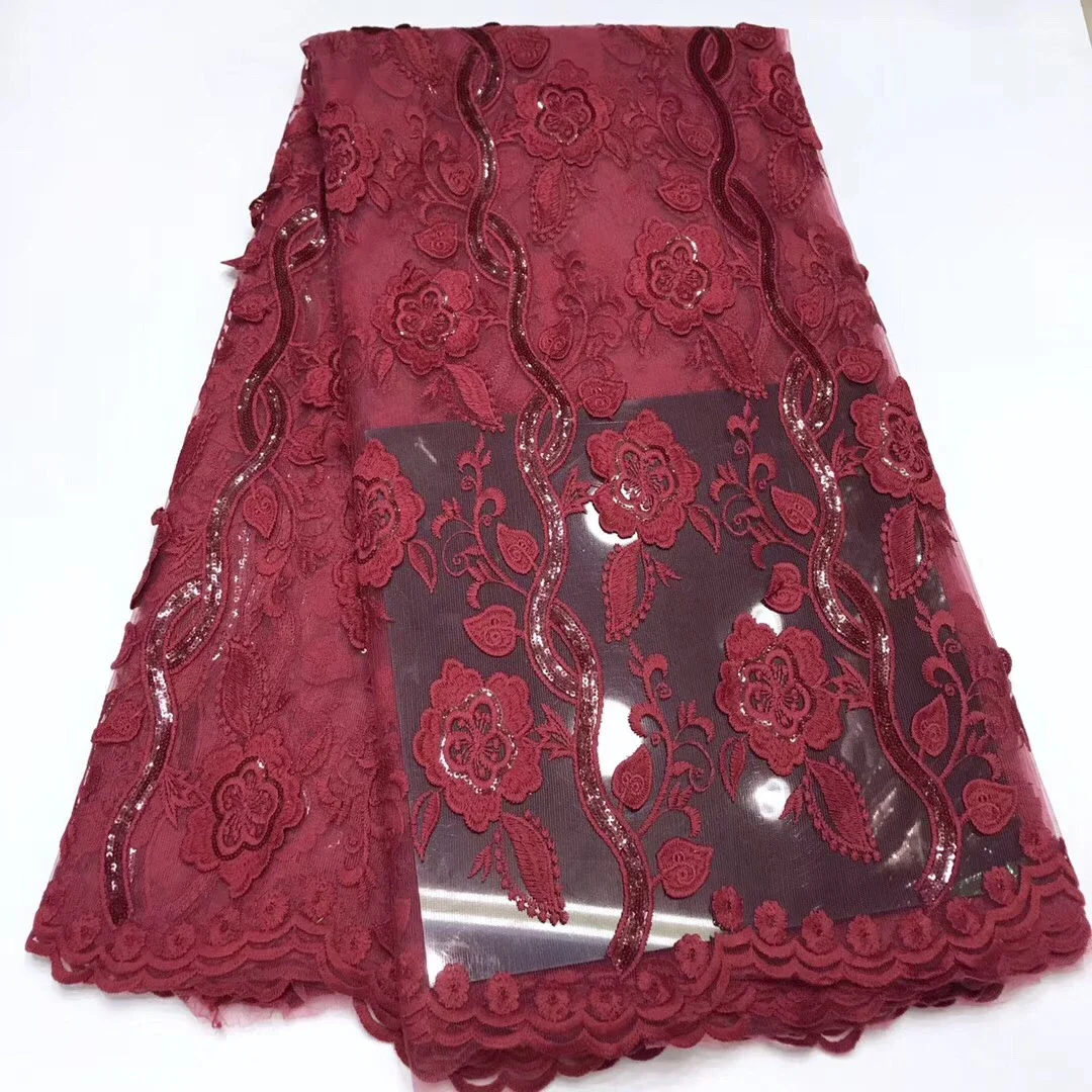 

Nigerian African Lace Fabrics High Quality For Men Cotton Dry Lace Fabric With Stones Swiss Voile Lace In Switzerland