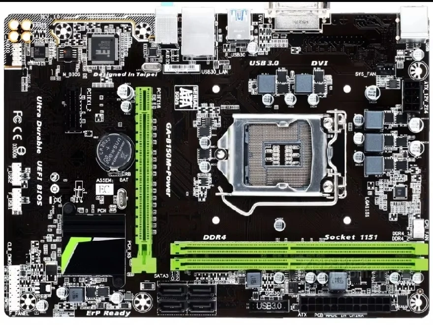 

Используется для основной платы Gigabyte GA-B150M-Power с процессором 7-го поколения M2 6-го поколения