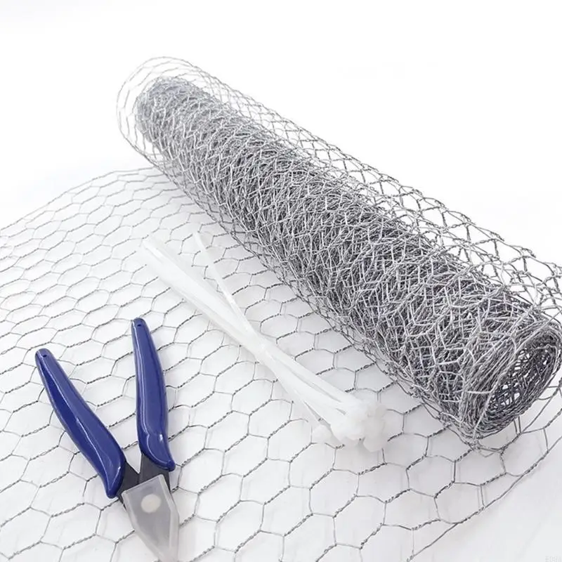 Chicken Wire Fencing Mesh Metal Florals Chicken Wire Fence for Craft Poultry Garden Netting Cage DIY Flower Arrangement 