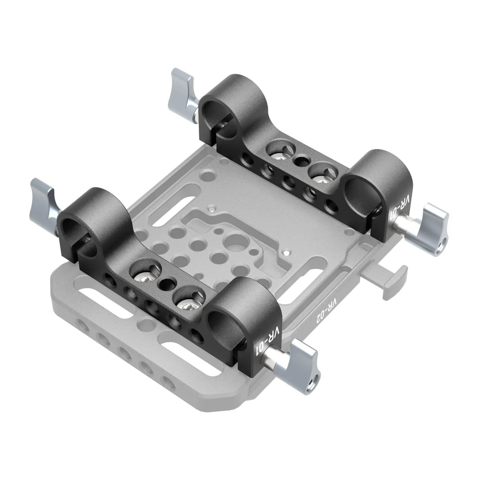 ZGCINE VR-01 VR-02 VR-03 VR-05 V Mount Battery Plate/Rod Clamp V Lock Battery Plate Adapter with Automatic Lock Protection