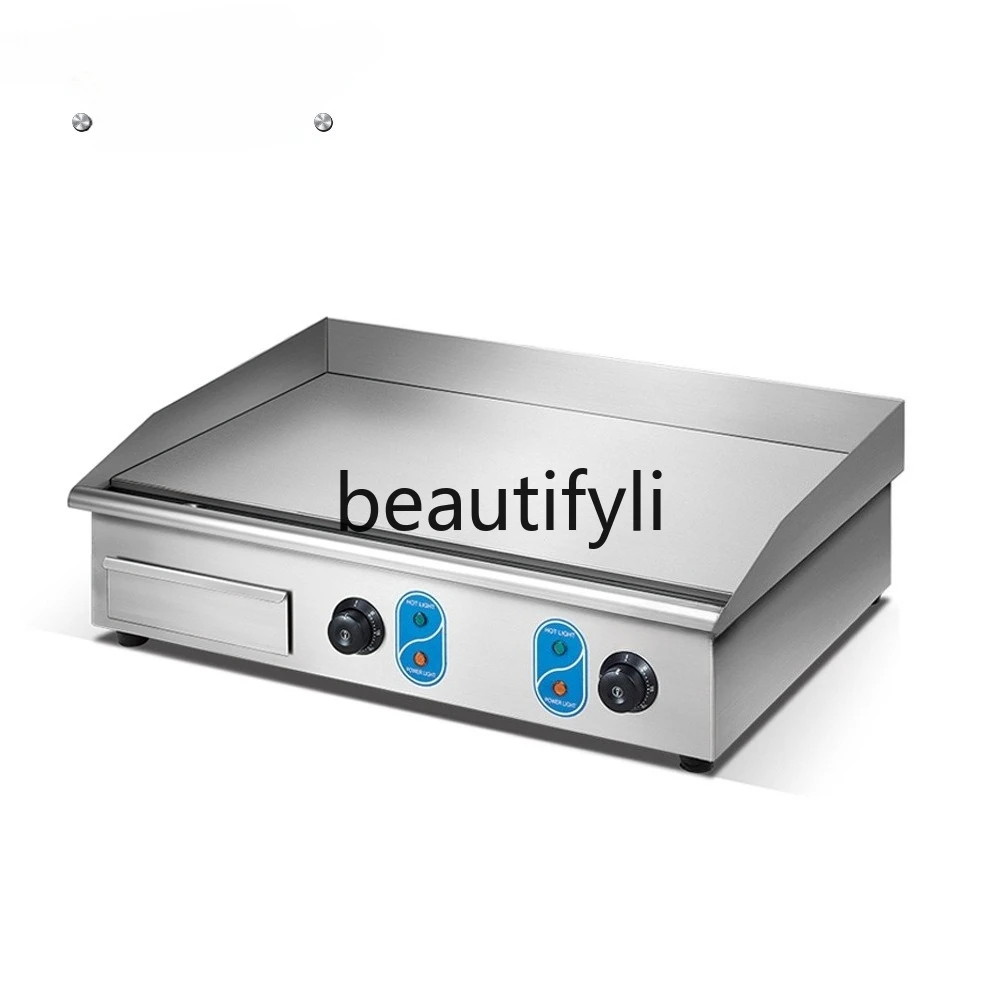 شواية مسطحة كهربائية لسطح المكتب، شواية الممر، المعكرونة الباردة، الفطائر، تيبانياكي، مقلاة كهربائية