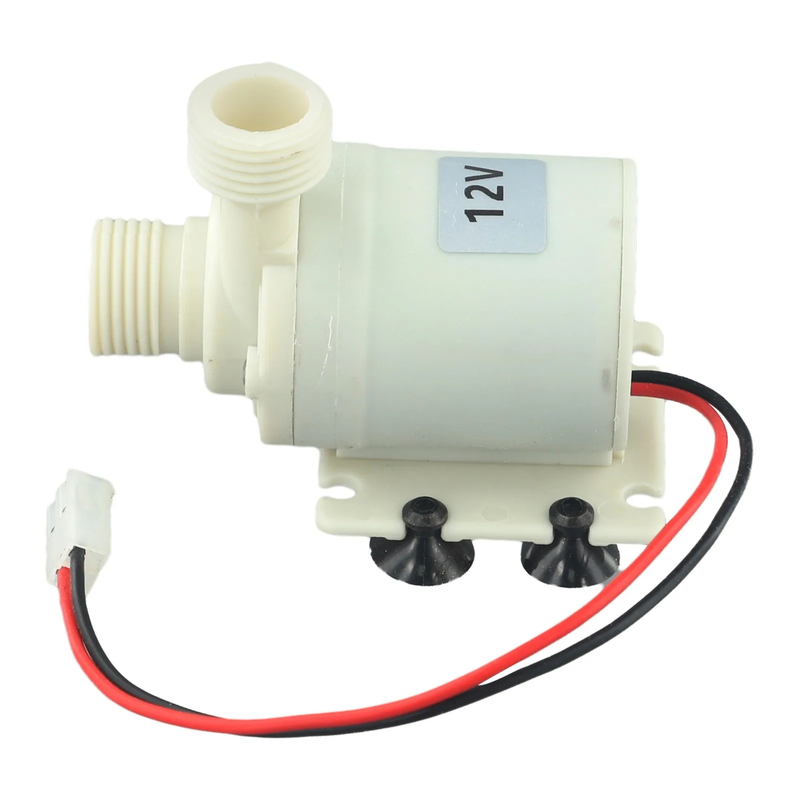 12v-dcブラシレスソーラーウォーターポンプ、1-2インチオスネジ付き、bsp-nptメス継手用、最大流量8l-分、静音動作30db