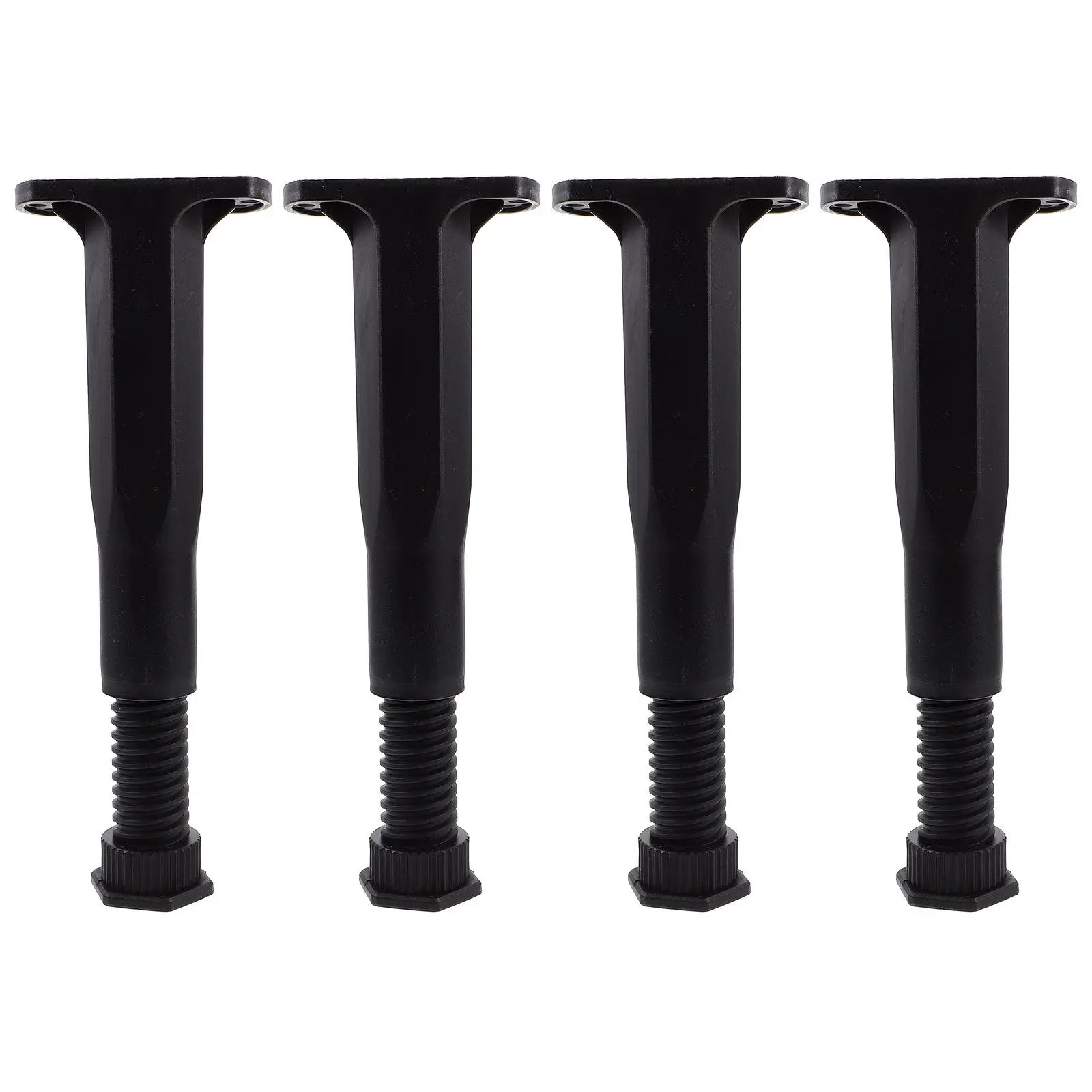 4Pcs Adjustable Bed Frame Center Leg Support Height Adjustable Bed Legs Replacement Parts Furniture Replacement