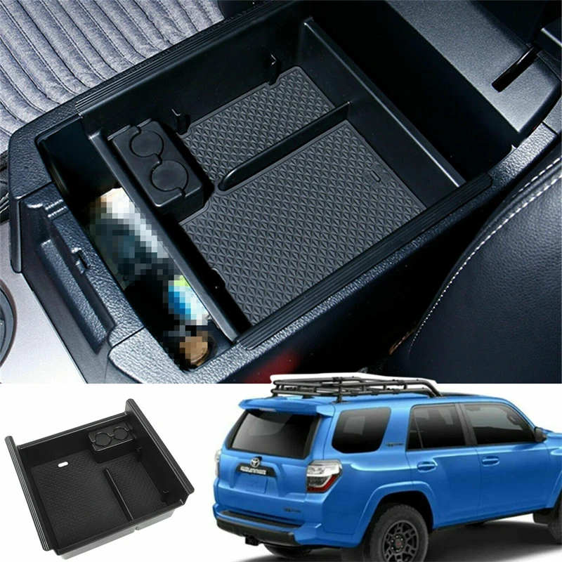 Car Center Console Box For Toyota 4Runner 2010-2022 Interior Accessories Central Multi-function Storage Pallet Container Box