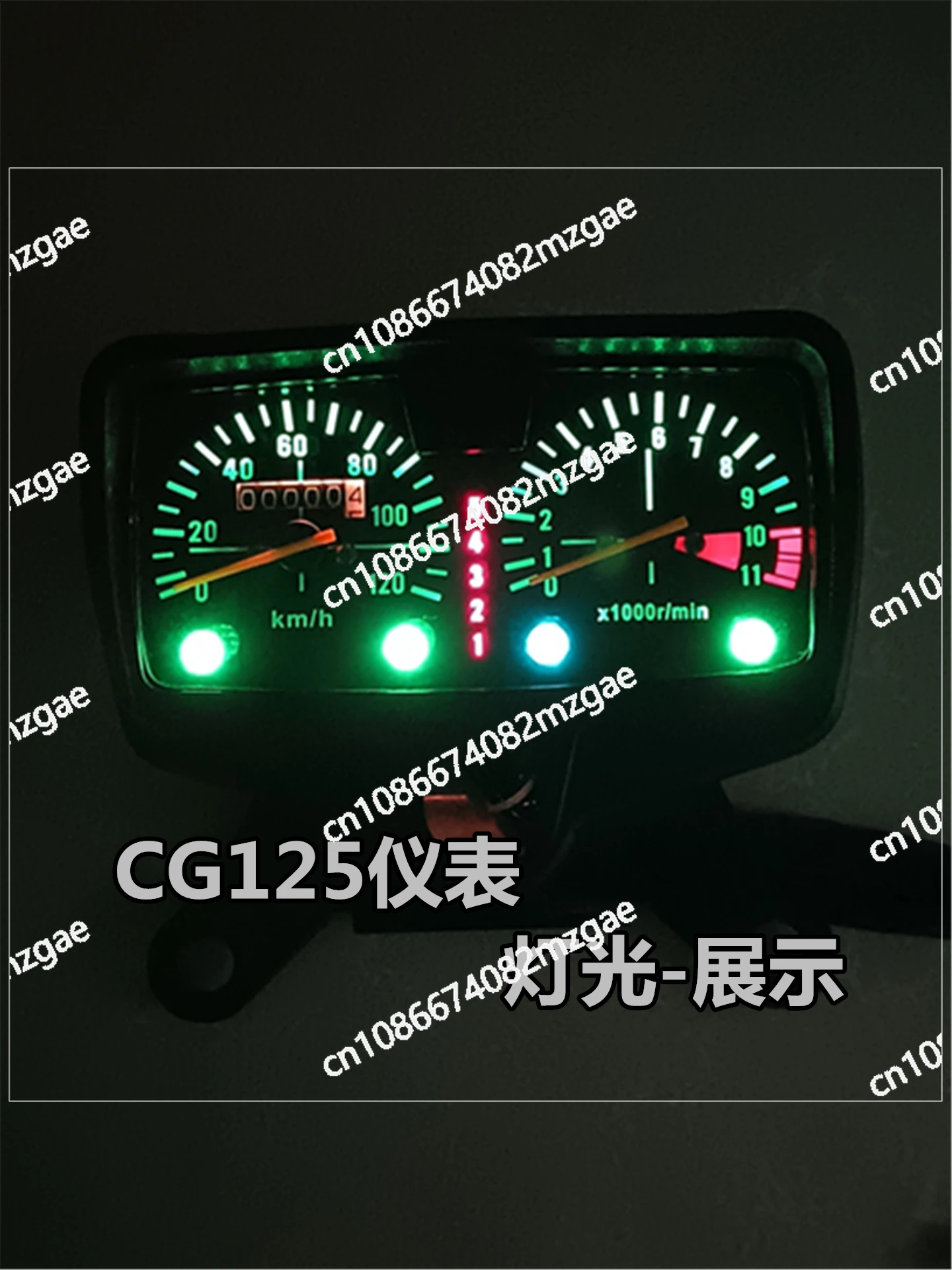 Speedometer Tachometer speed instrument meter instrument assembly for Honda CG125 XF150