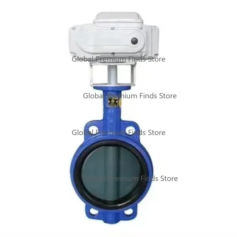 

UPVC SS304 butterfly valve CTB 220V 12V 24V DN50 DN80 DN100 upvc electric butterfly valveCTB series actuator and electric valve