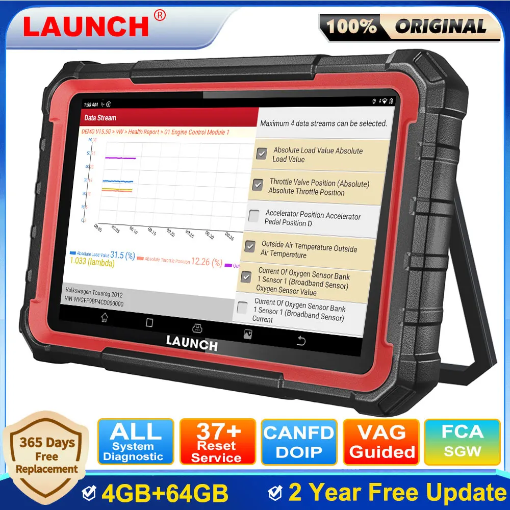 2026 LAUNCH X431 PRO ELITE Car Diagnostic Tools CANFD DOIP ECU CODING Bi-directionnal OBD2 Scanner 2 Years Free Update