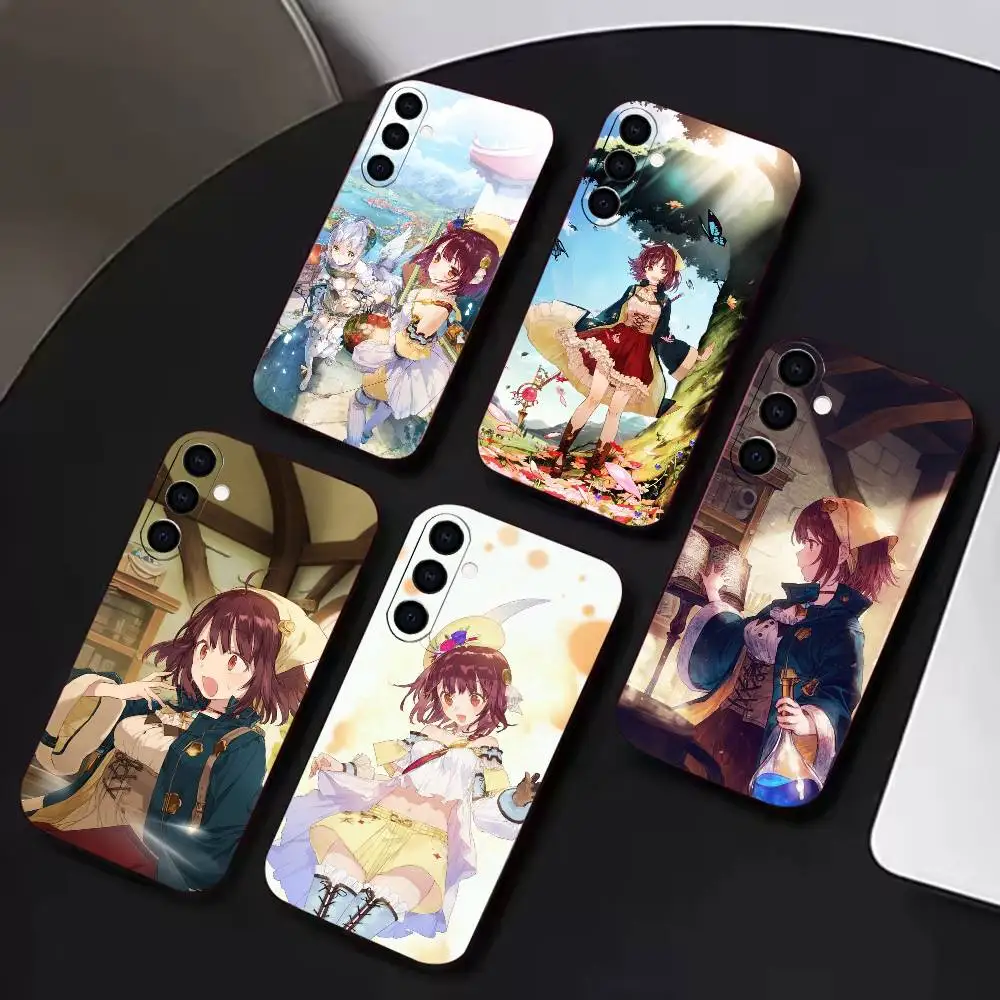 Sophie Neuenmuller Atelier Sophie 2  Phone Case Black Soft Silicone TPU For Samsung A72,A51,A70,A71,A53,A52,A73