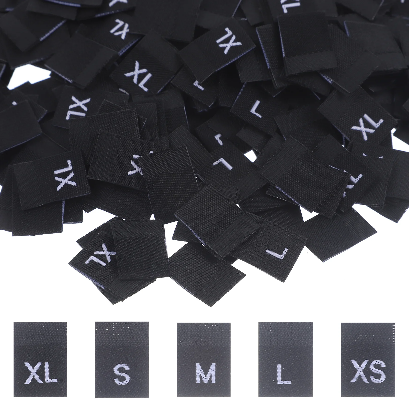 

500 PCS Clothing Size Label Tags for Fabric Labels Sticker Stickers Sew Garment 's Classification Women's