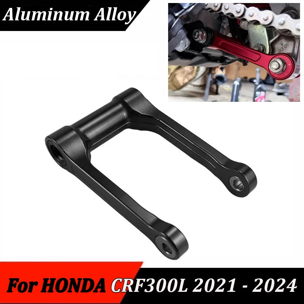 

Motorcycle Accessories CNC Rear Suspension Lowering Rising Link Linkage For Honda CRF 300L Rally CRF 300 L CRF300L 2021-2024