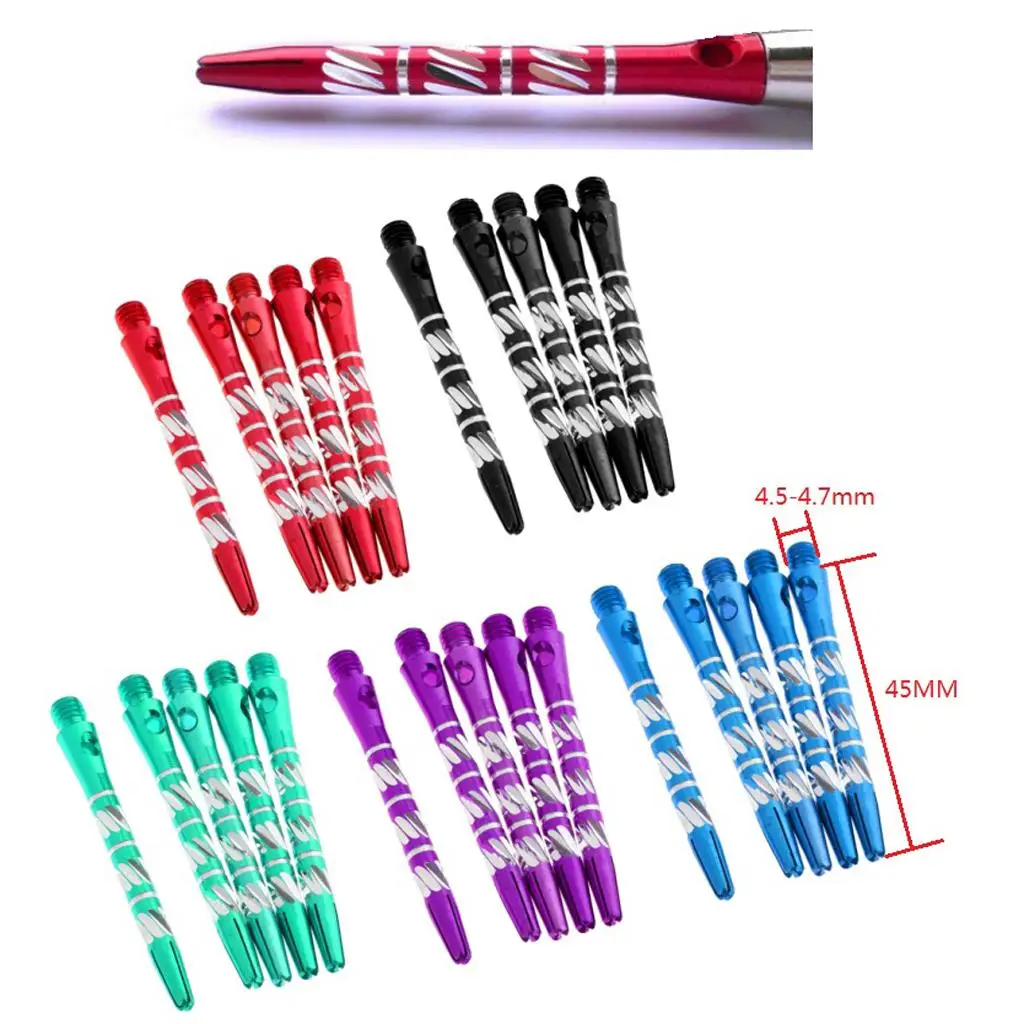 

Набор стержней для дротиков 4,5 мм из алюминиевого сплава для дротиков со стальными наконечниками, аксессуары для домашней игровой комнаты