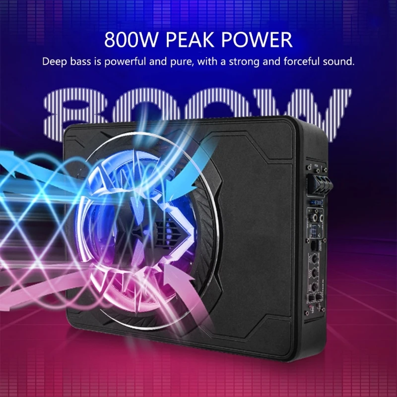 10 Foot Vehicle Subwoofer With Brightened Framework Plan Tall Power Low Output Global Car Agreement D7YA