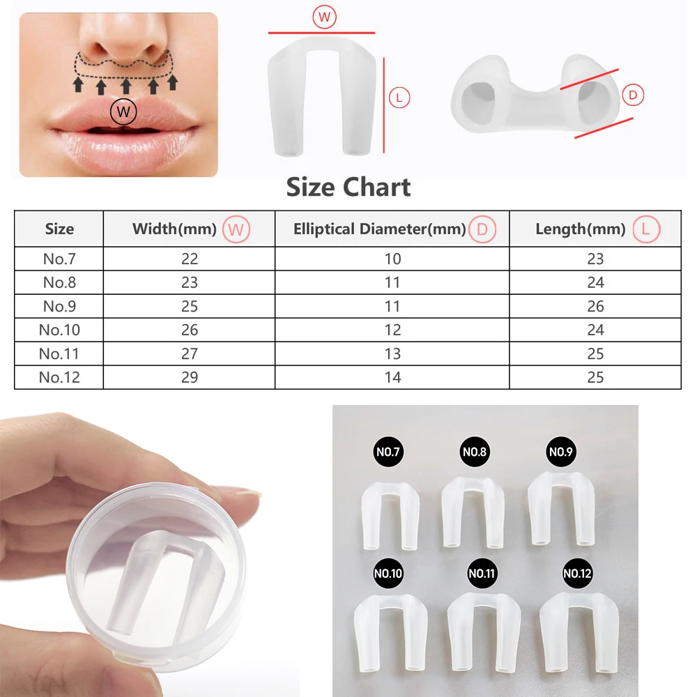 Nostril Retainer For Post-Rhinoplasty Soft Silicone Nasal Retainer for Nose Shaping No.8/9/10 Nose Splint Nose Surgery Recovery
