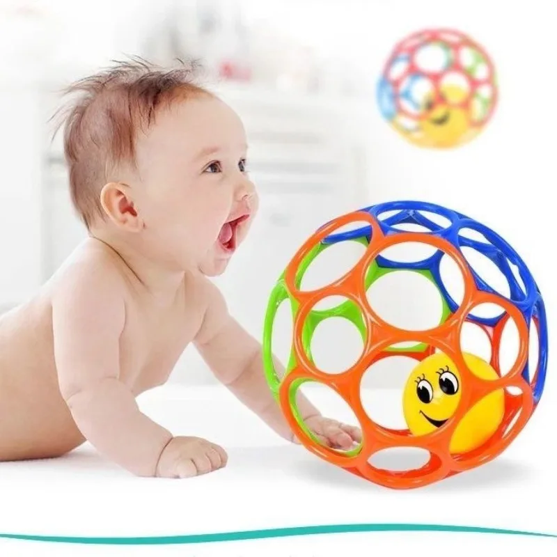 Baby Grasping Ball Baby Teething Rings Early Education Toys for Infant Sensory Development Developing Children's Tactile Toys