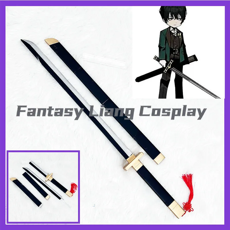 Game Limbus Company Yi Sang Cosplay Prop Assembly Blade Halloween Carnival Comic Con Prop Detachable 110cm