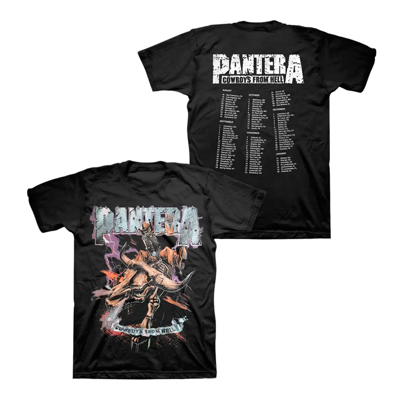 Pantera Pandora Dark Rock Punk Casual T-Shirt for Men and Women Luxury Brand Top  2026 New Band Logo view 2