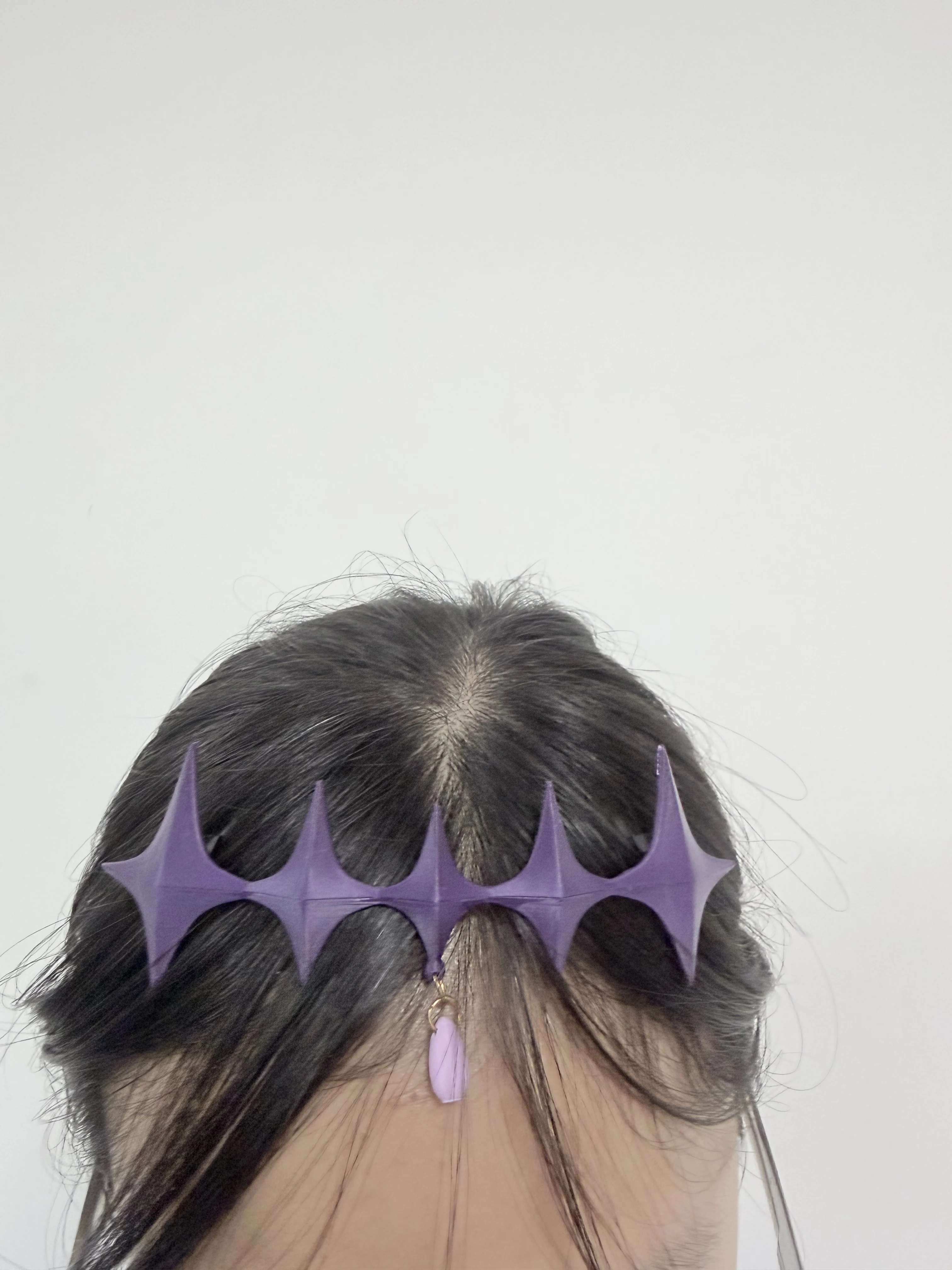 Moria Ruruka Cosplay Prop Headwear Hair Clip Accessory Cosplay Costume For Halloween Party Role Play Props Women view 6