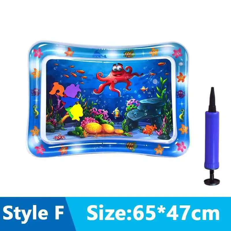 Cats Sensory Water Play Mat With Fish Thickened Inflatable Water Bed Dog Pet Play Sensory Toy Water For Pet Play Interactive Fun view 6
