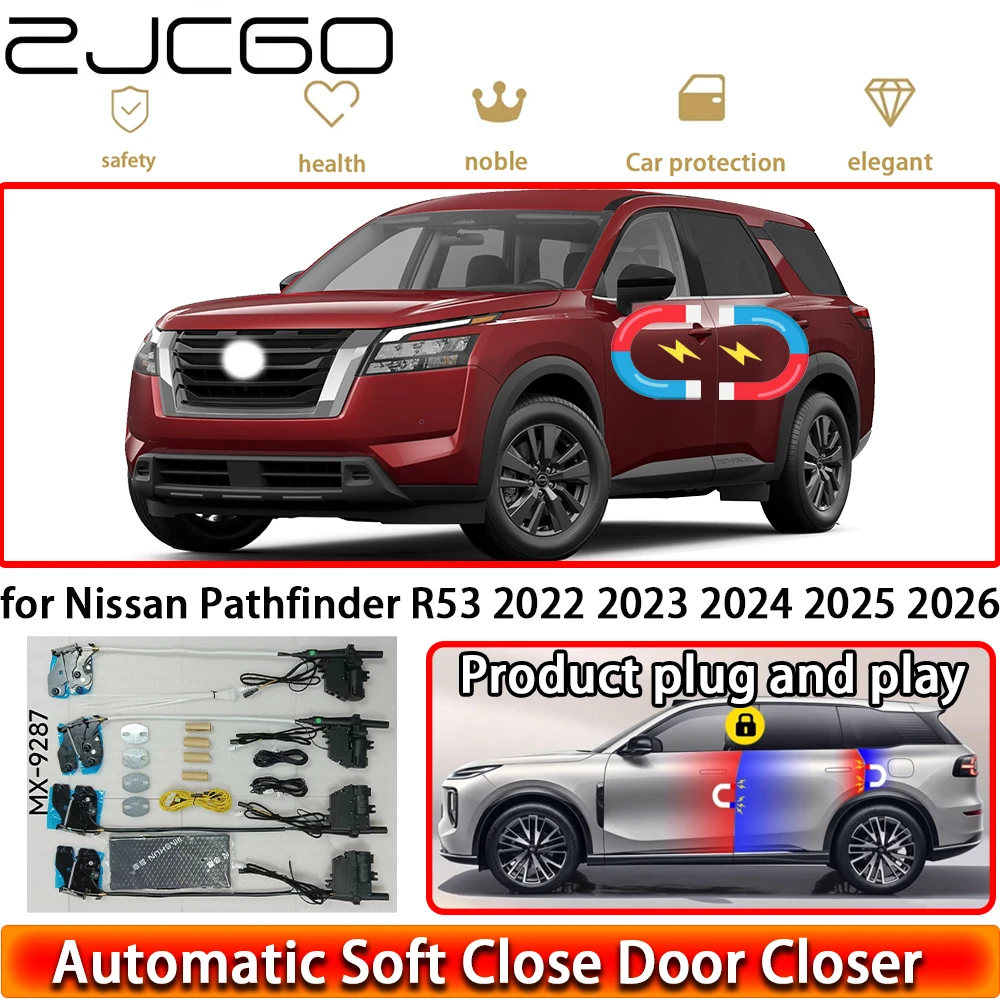 

for Nissan Pathfinder R53 2022 2023 2024 2025 2026 OEM Soft Close Door Kit Power Closing Latch System Auto Pull Door Easy Close
