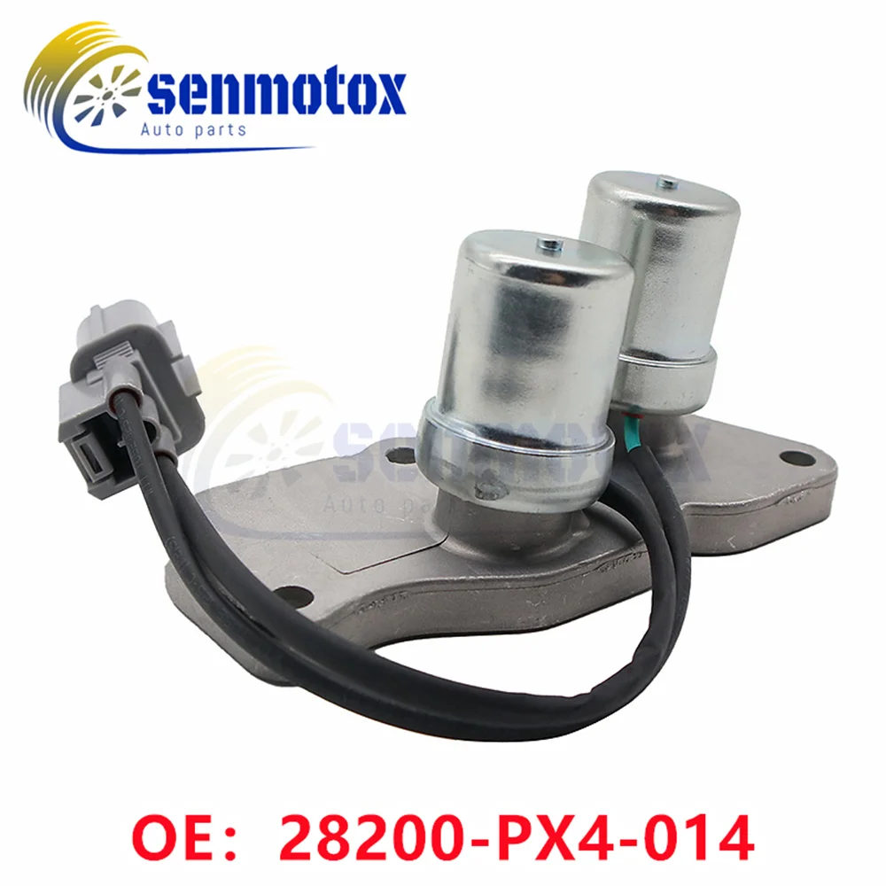 28200-PX4-014 Transmission Shift Control Solenoid w/ Lock Up For Honda Accord 1990-1997 Prelude 92-96 Odyssey 95-97 Acura CL 97