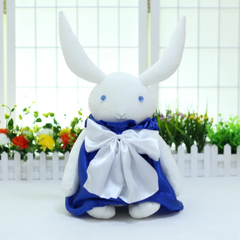35 cm Anime Alice Baskerville B-konijn Pluche Pop Spel Cosplay Speelgoed Gevuld Kussen voor Gift